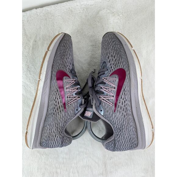 Nike Zoom Winflo 5 Women's Running Shoes Gray Purple Athletic Sneakers Size 8.5 - Picture 5 of 8